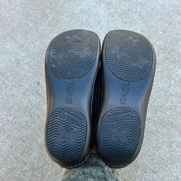 Alegria Kayla Bullseye Colorful KAY Mules Slip On Shoes Sz 37 - Picture 8 of 11